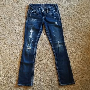 Silver Aiko Baby Boot